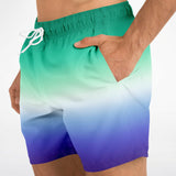 Gay MLM Vincian Pride Ombre Swim Shorts