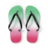 Abrosexual Pride Ombre Flip Flops