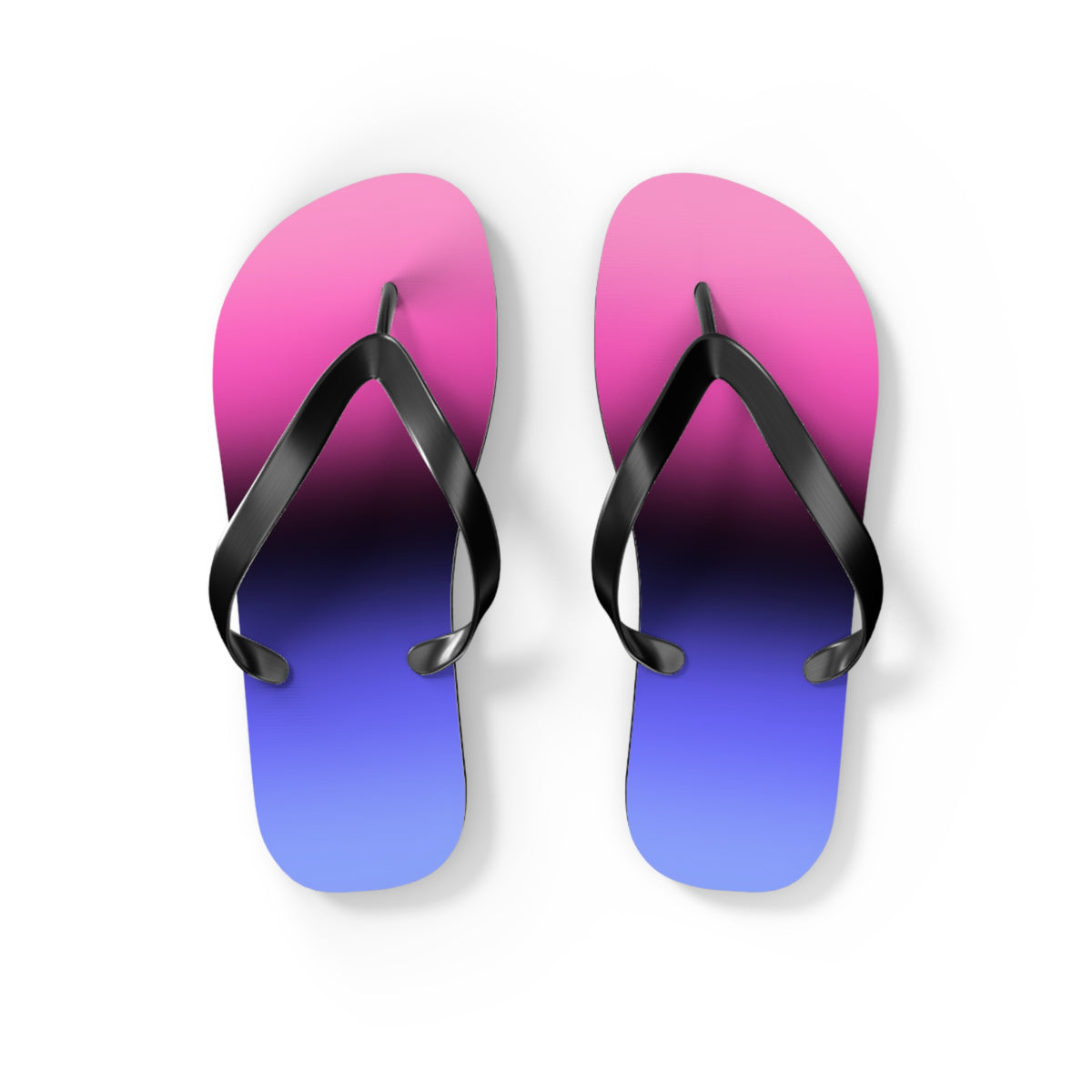 Omnisexual Pride Ombre Flip Flops