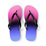 Omnisexual Pride Ombre Flip Flops