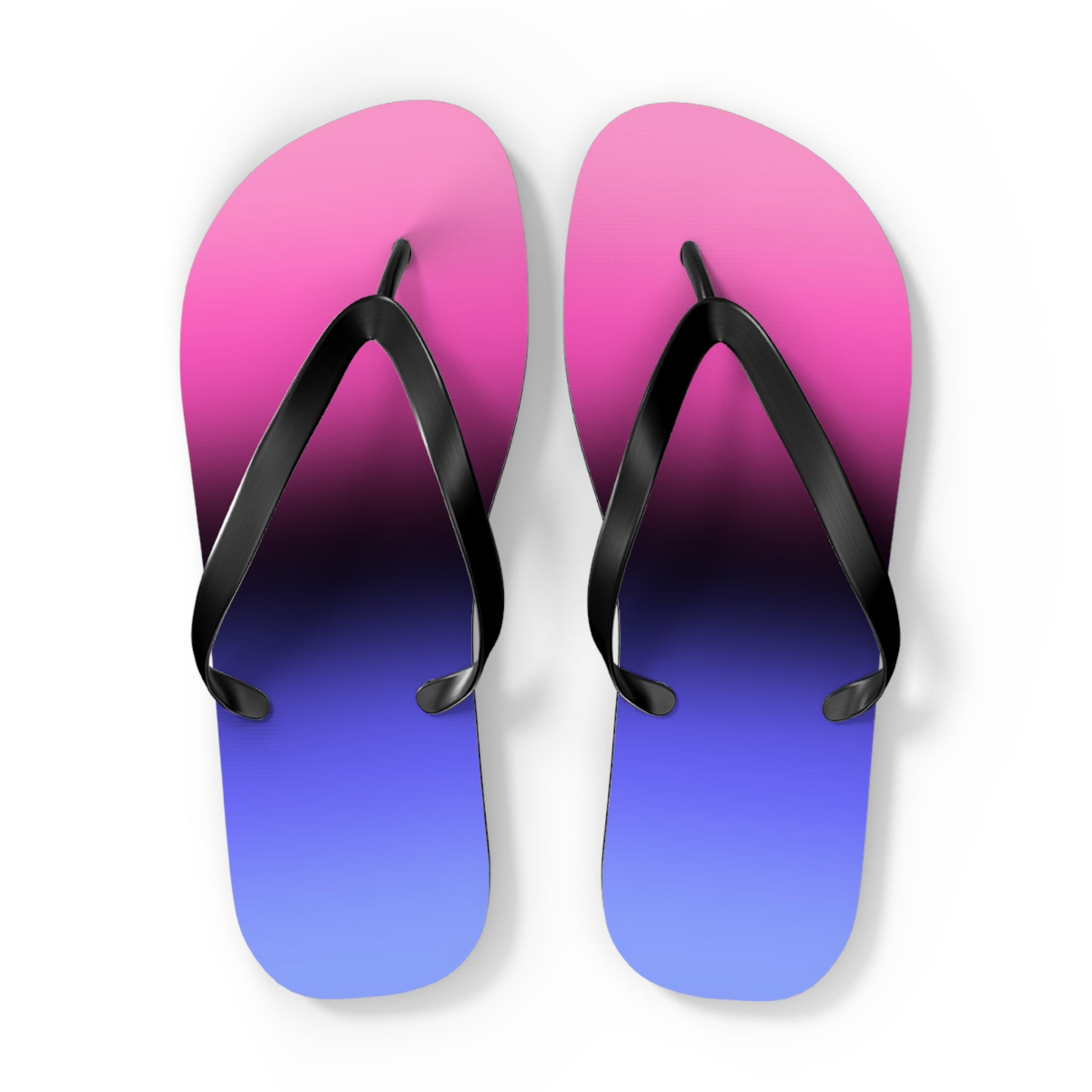 Omnisexual Pride Ombre Flip Flops