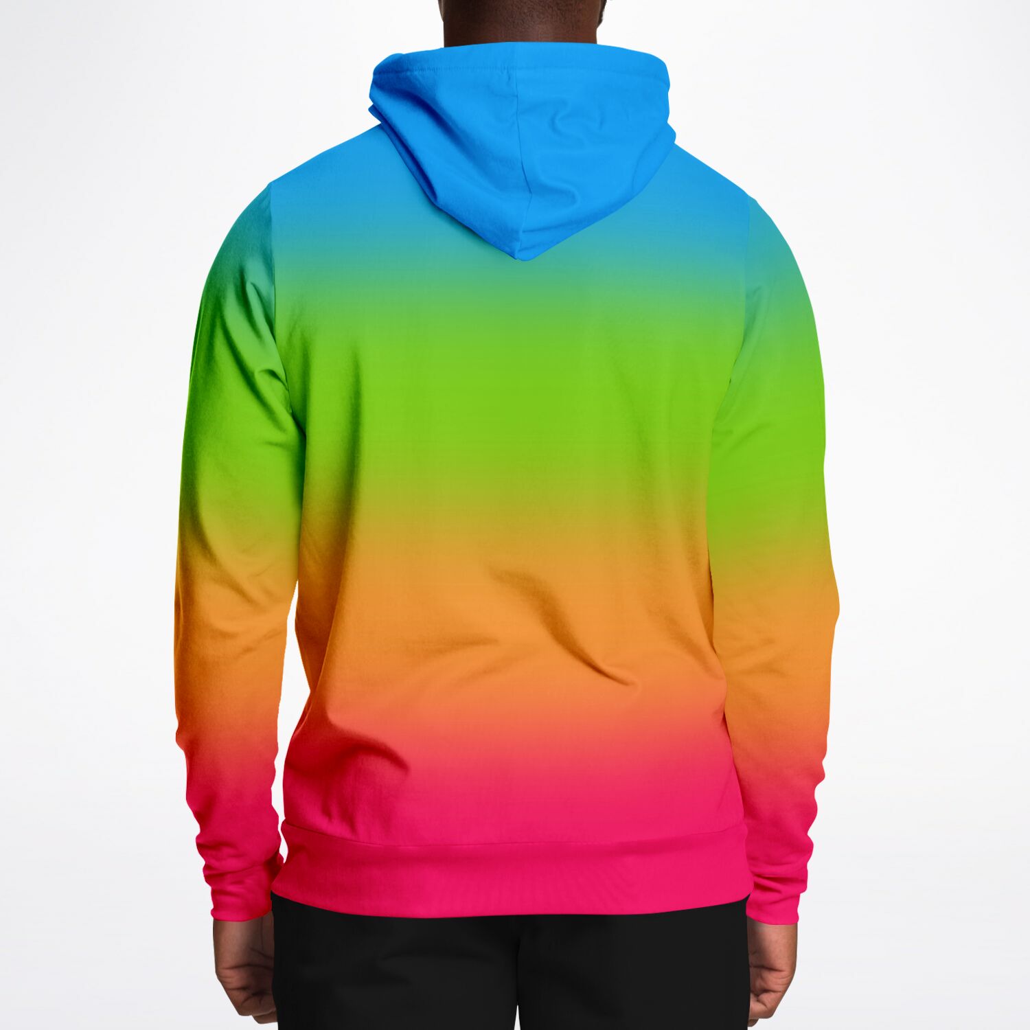 Panromantic Pride Ombre Pullover Hoodie