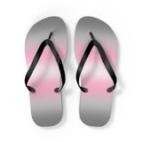 Demigirl Pride Ombre Flip Flops