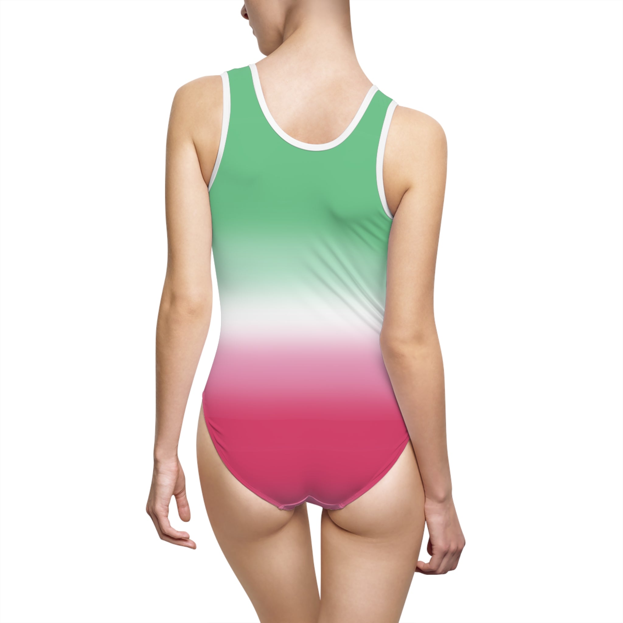 Abrosexual Pride Ombre Classic Swimsuit