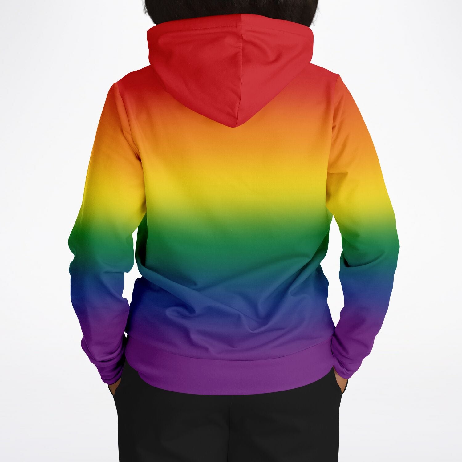 Rainbow Ombre Pride Pullover Hoodie