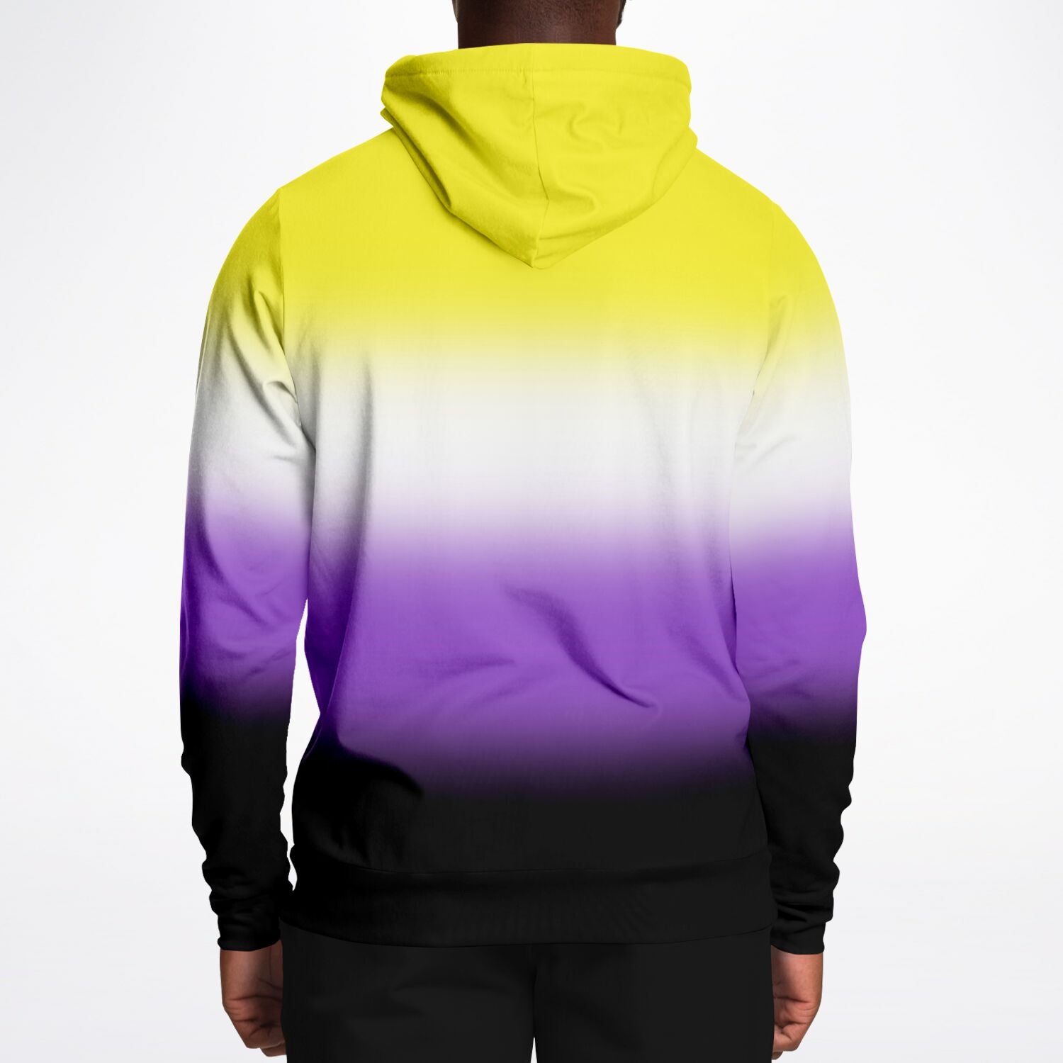 Non-binary Pride Ombre Pullover Hoodie