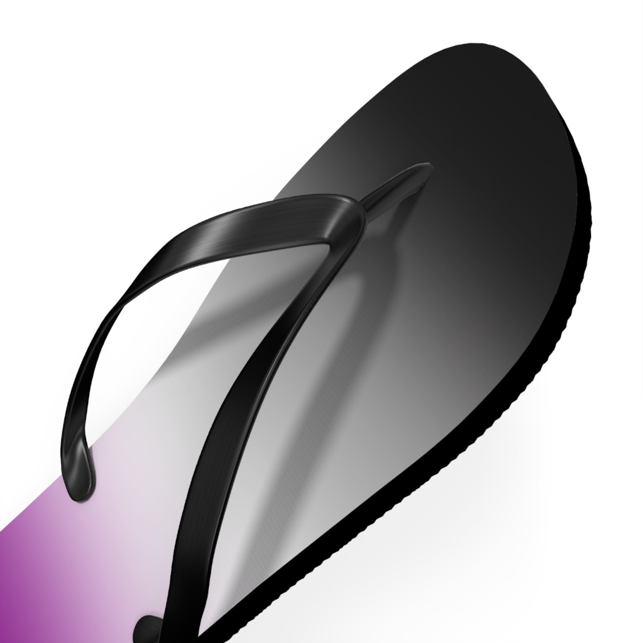 Asexual Pride Ombre Flip Flops