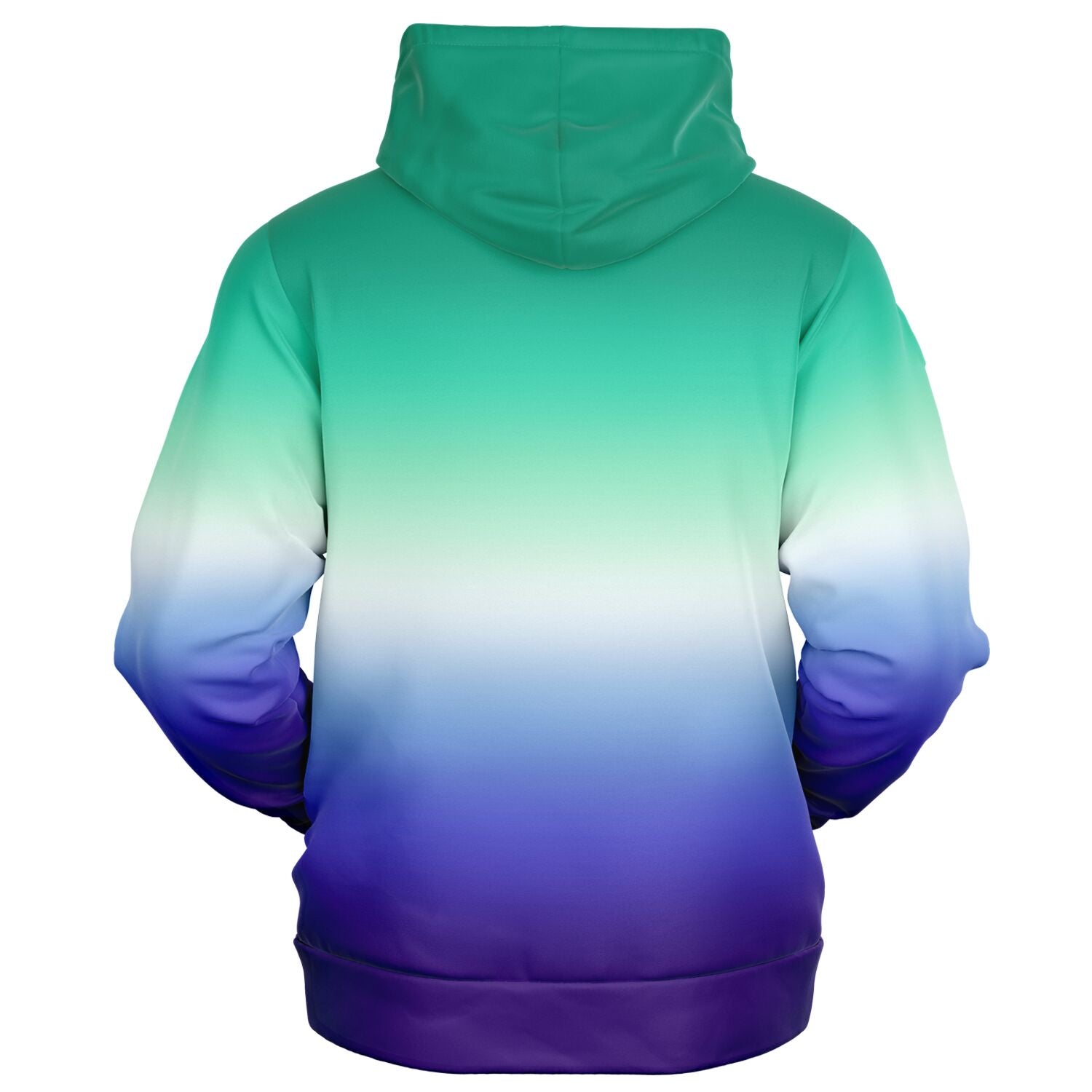 Gay MLM Vincian Pride Ombre Full-Zip Hoodie