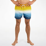 Aroace Pride Ombre Swim Shorts