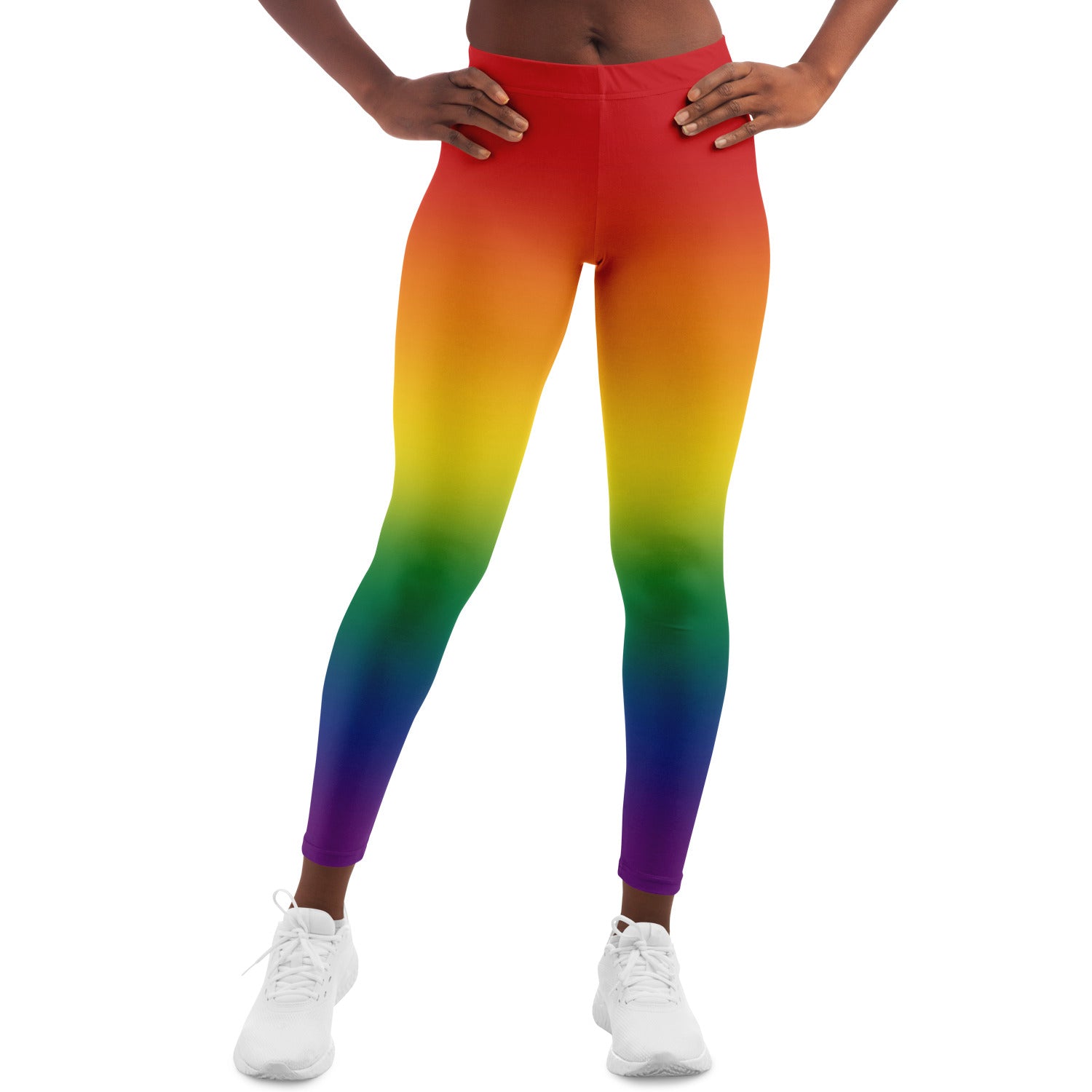Rainbow Ombre Pride Leggings