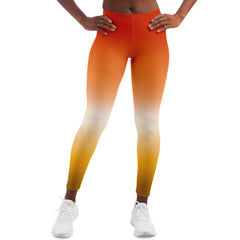 Butch Lesbian Pride Ombre Leggings Leggings - AOP PRIDE MODE