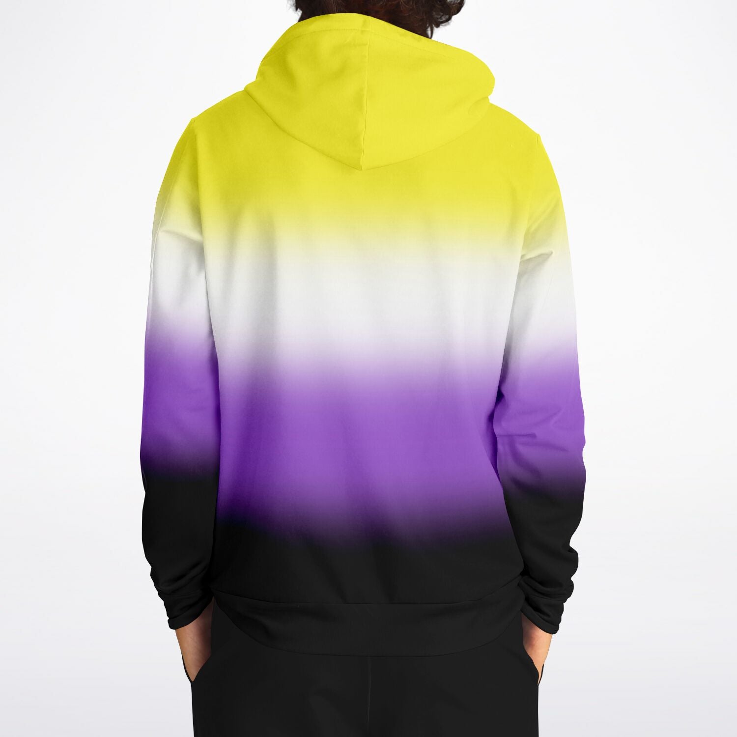 Non-binary Pride Ombre Pullover Hoodie