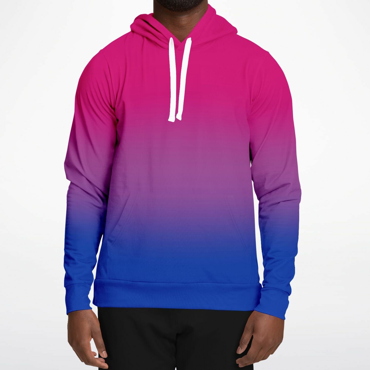 Bisexual Pride Ombre Pullover Hoodie