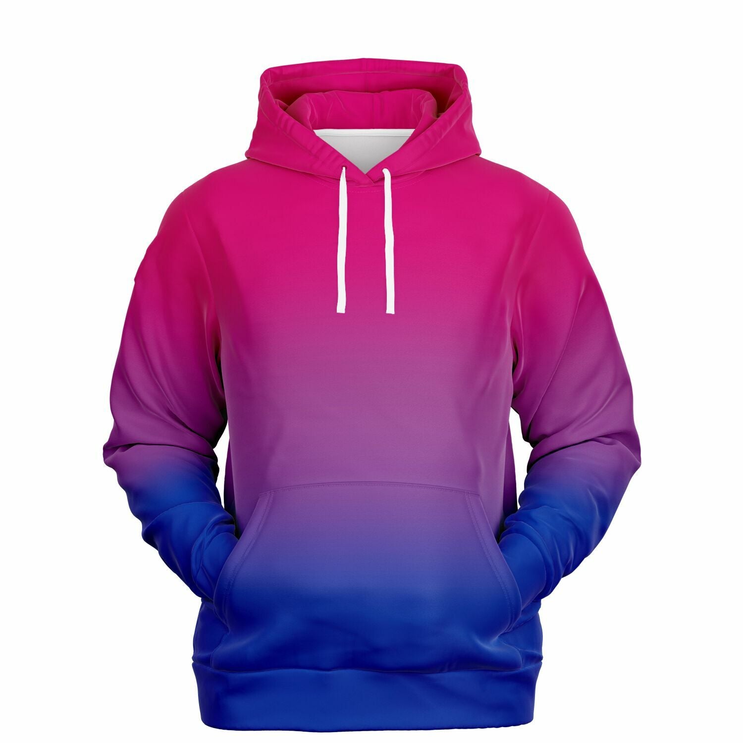 Bisexual Pride Ombre Pullover Hoodie