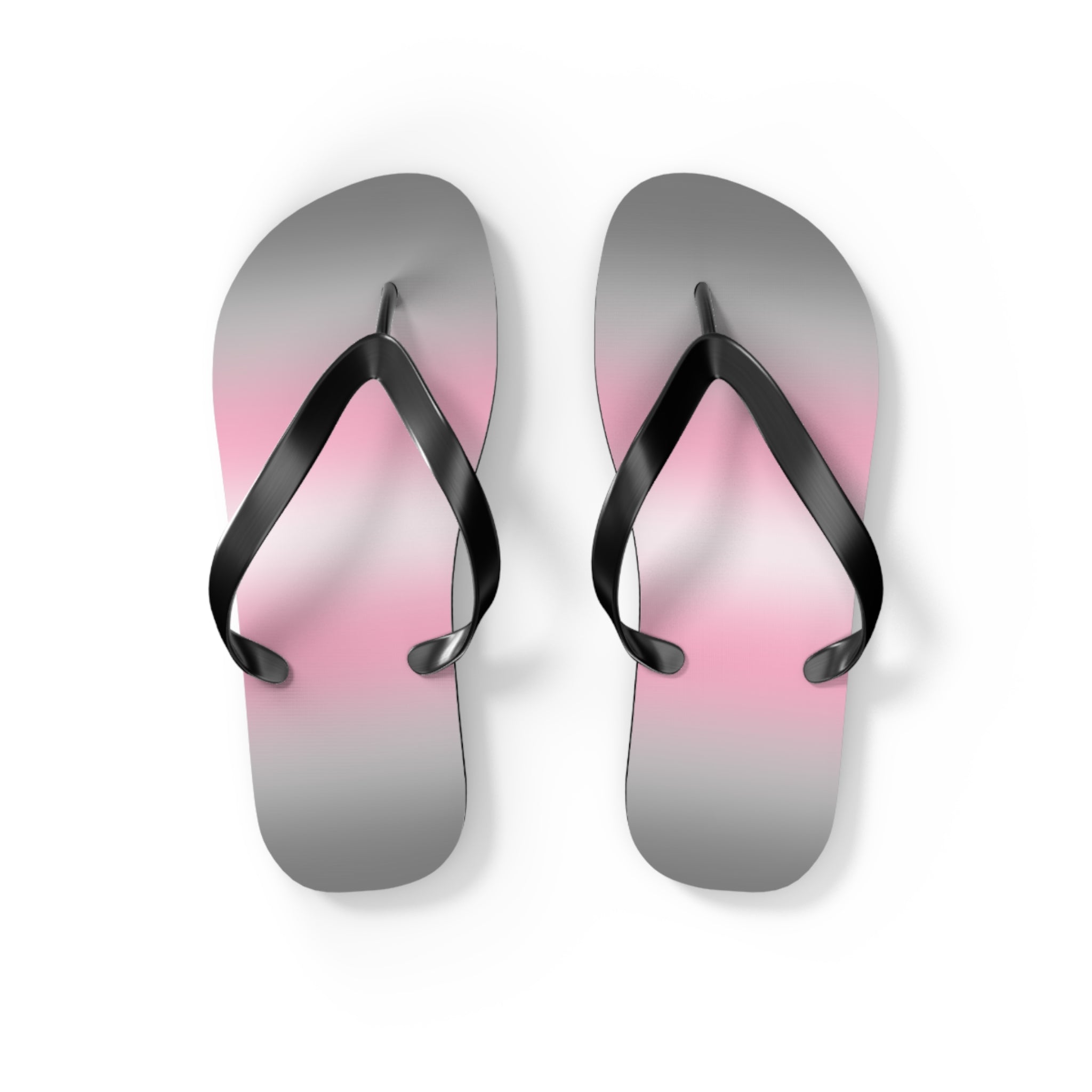 Demigirl Pride Ombre Flip Flops