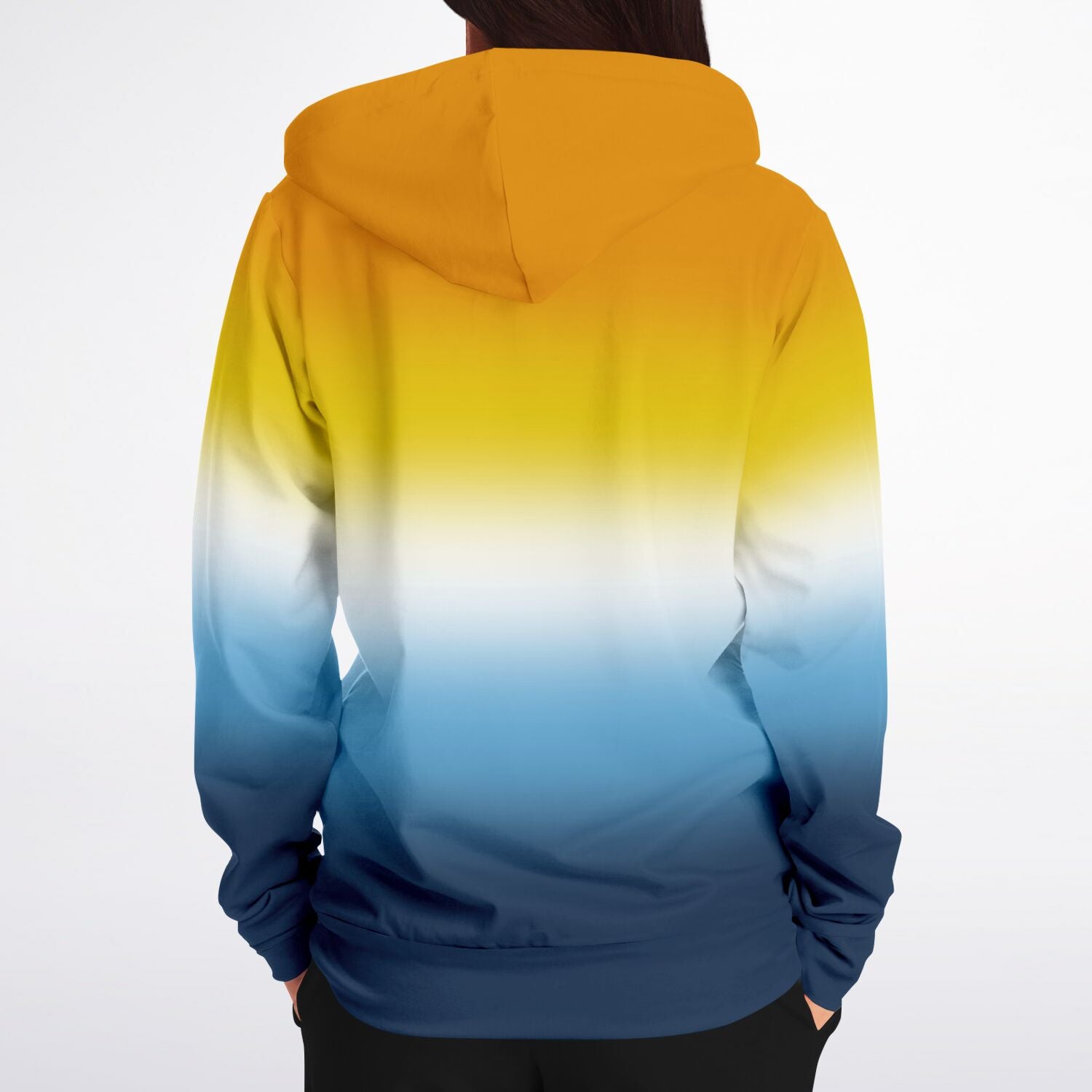 Aroace Pride Ombre Full-Zip Hoodie