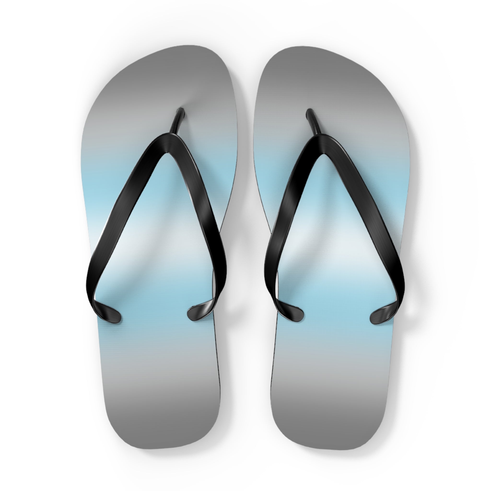 Demiboy Pride Ombre Flip Flops