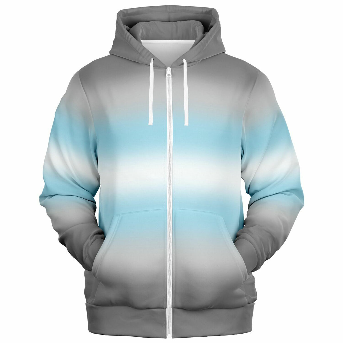 Demiboy Pride Ombre Full-Zip Hoodie
