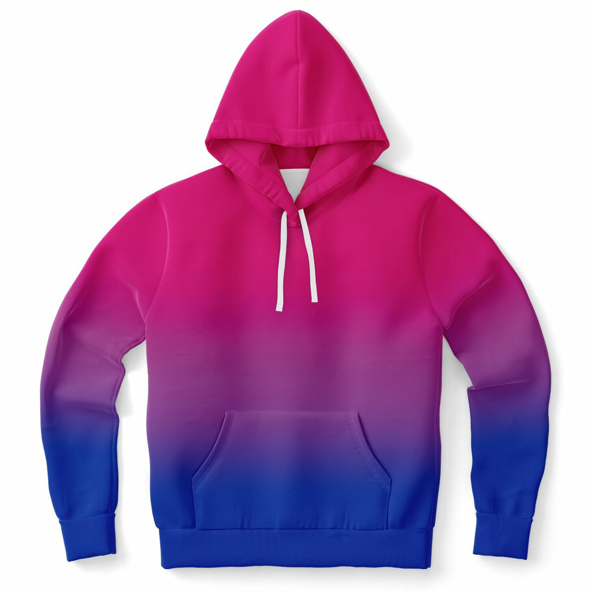 Bisexual Pride Ombre Pullover Hoodie