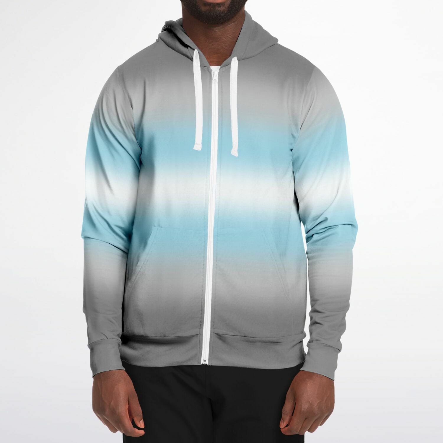 Demiboy Pride Ombre Full-Zip Hoodie