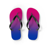 Bisexual Pride Ombre Flip Flops