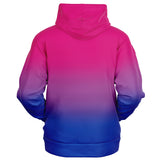 Bisexual Pride Ombre Full-Zip Hoodie