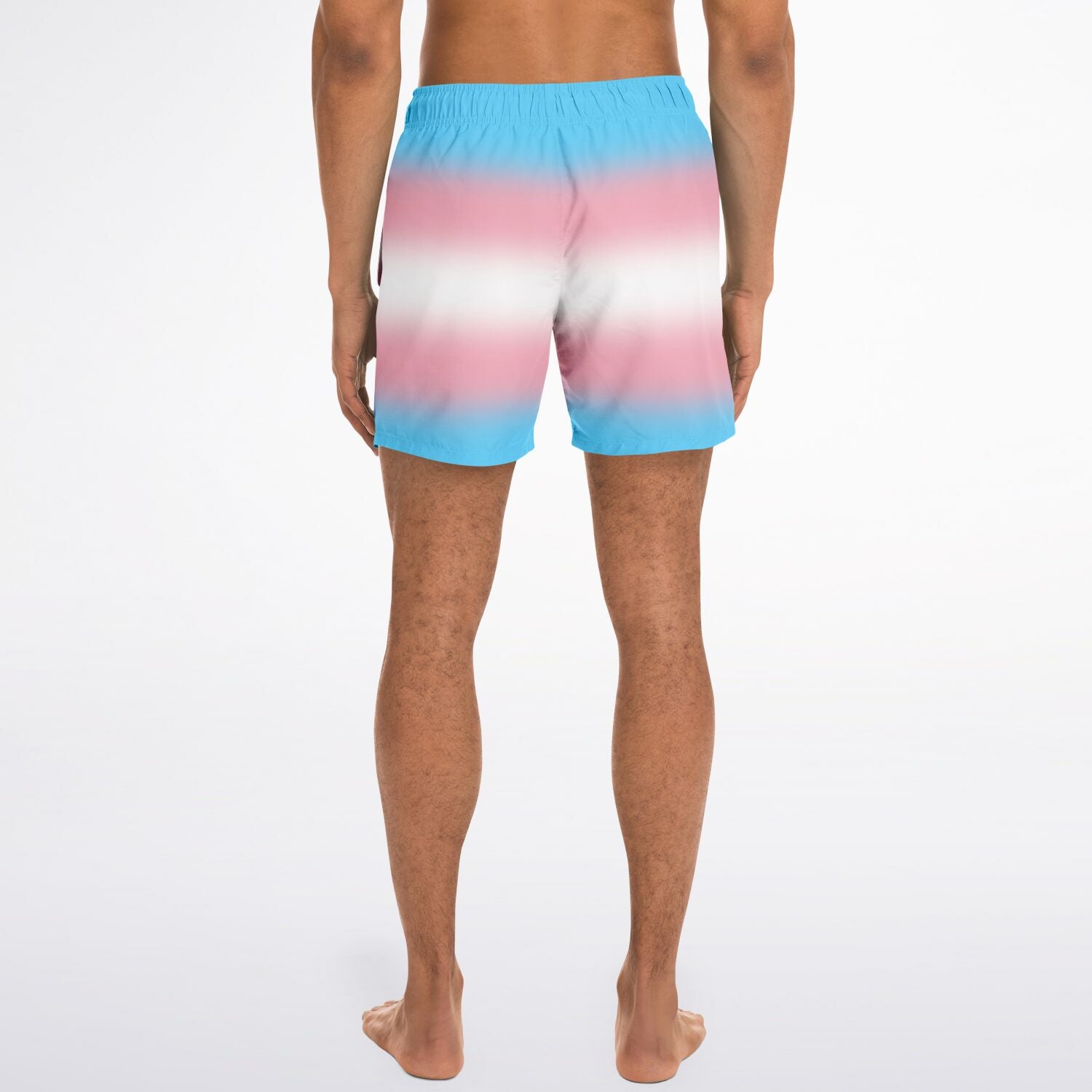 Transgender Pride Ombre Swim Shorts