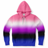 Genderfluid Pride Ombre Pullover Hoodie