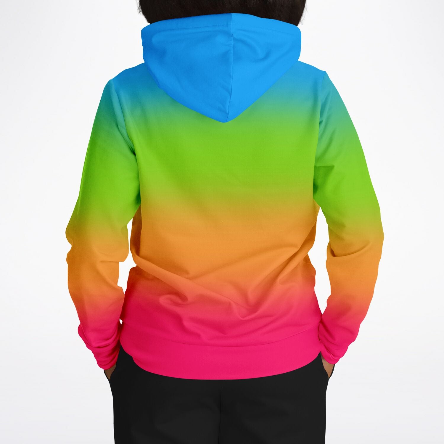Panromantic Pride Ombre Pullover Hoodie