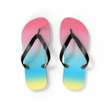 Genderflux Pride Ombre Flip Flops