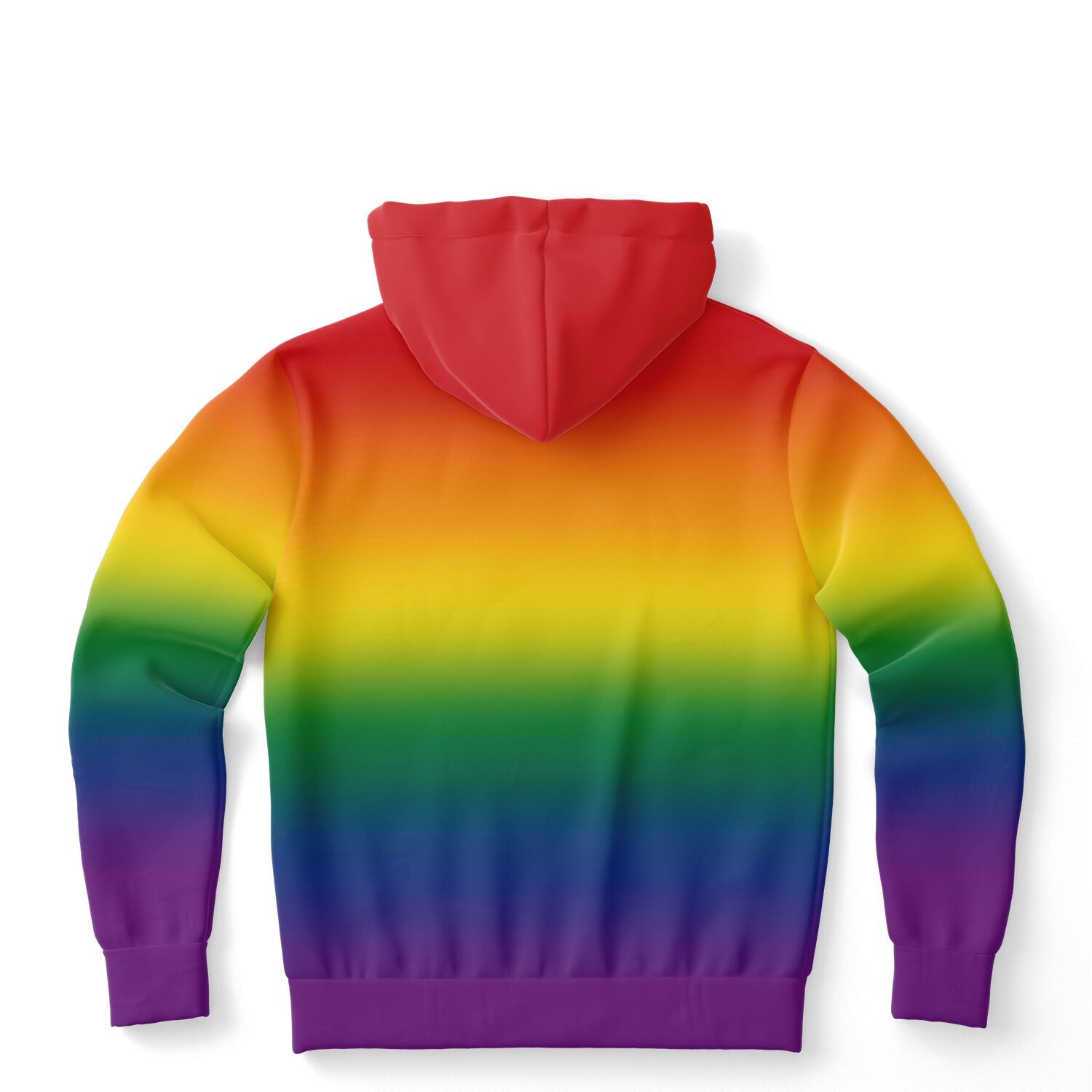 Rainbow Ombre Pride Pullover Hoodie