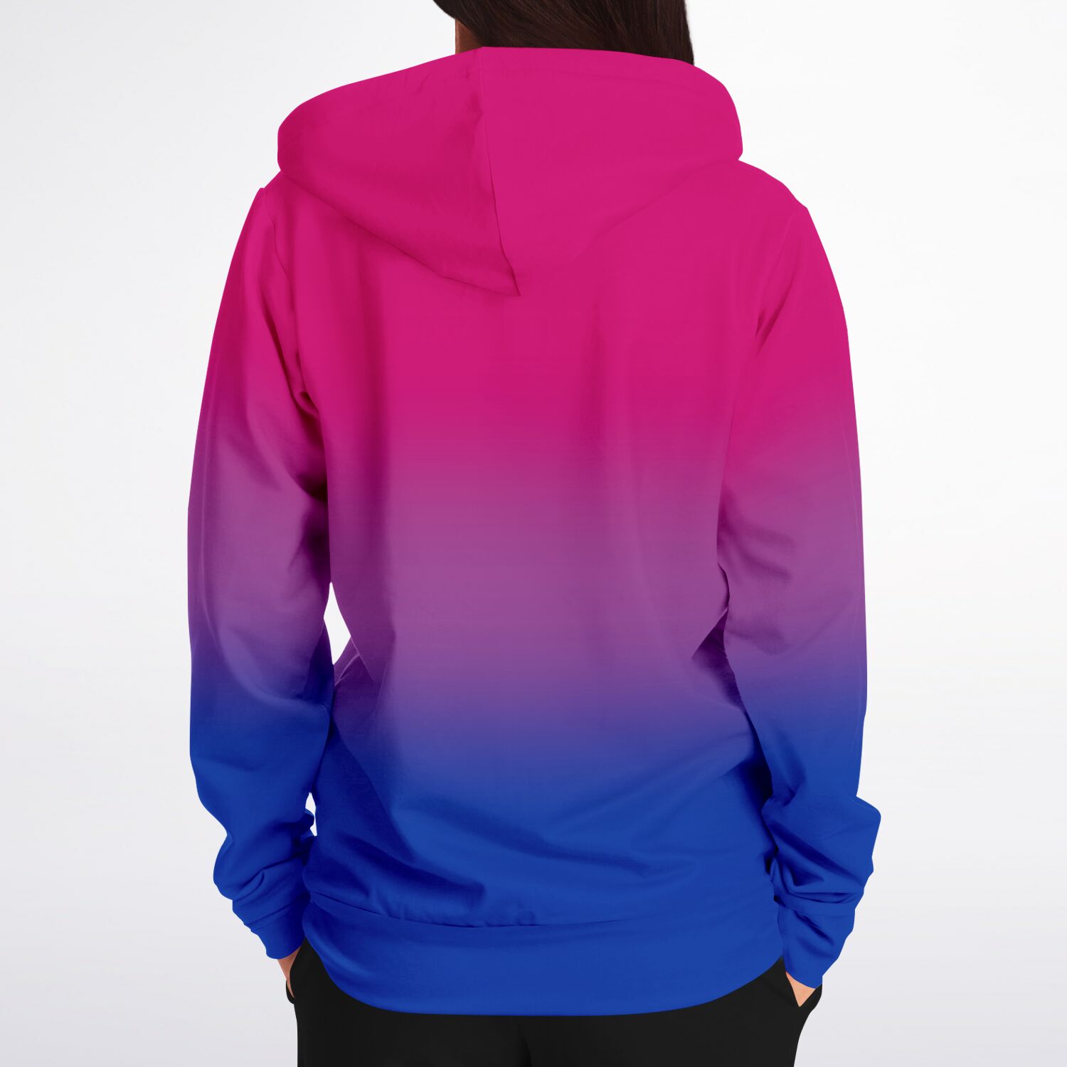 Bisexual Pride Ombre Full-Zip Hoodie