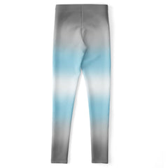 Demiboy Pride Ombre Leggings Leggings - AOP PRIDE MODE