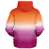 Lesbian Pride Ombre Full-Zip Hoodie