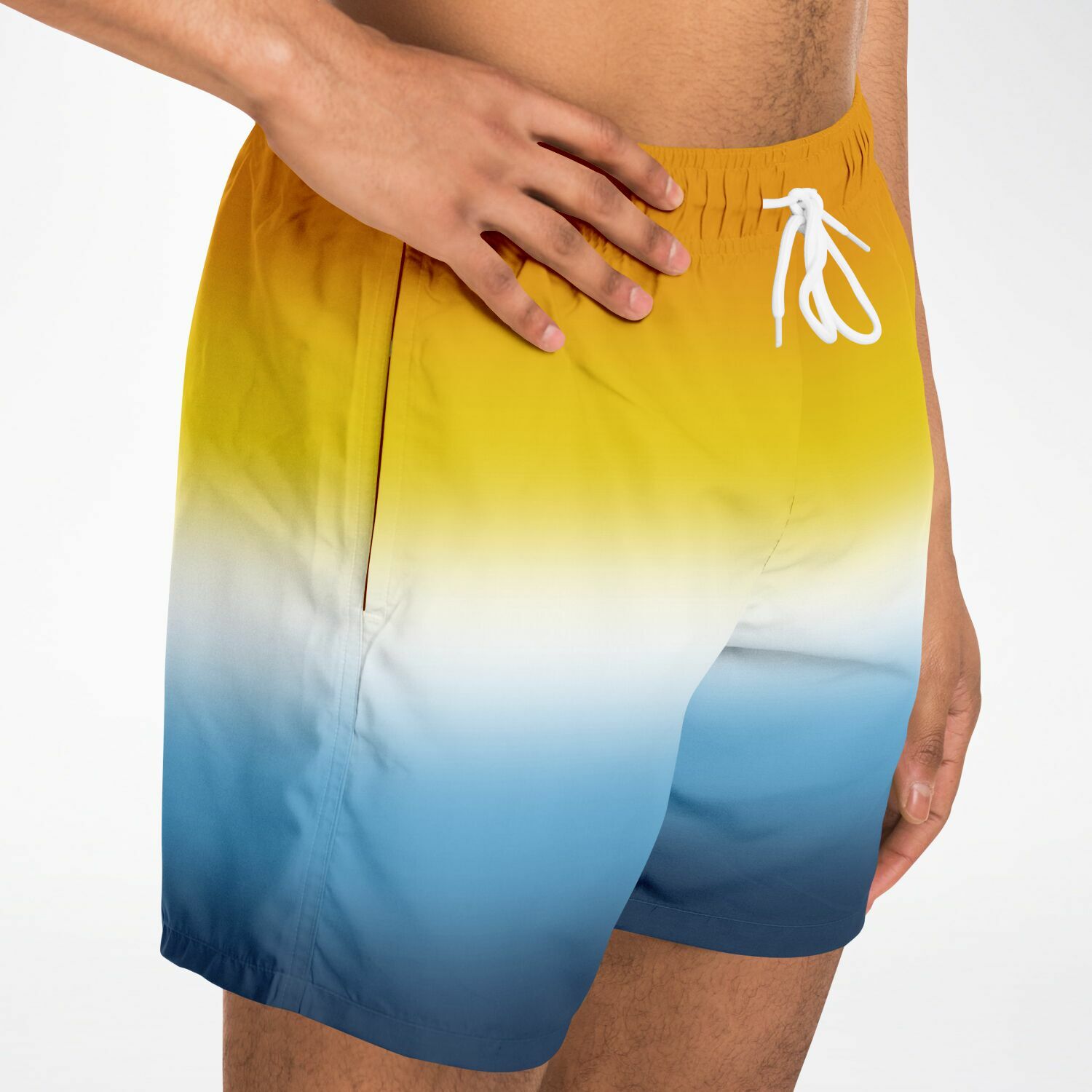 Aroace Pride Ombre Swim Shorts