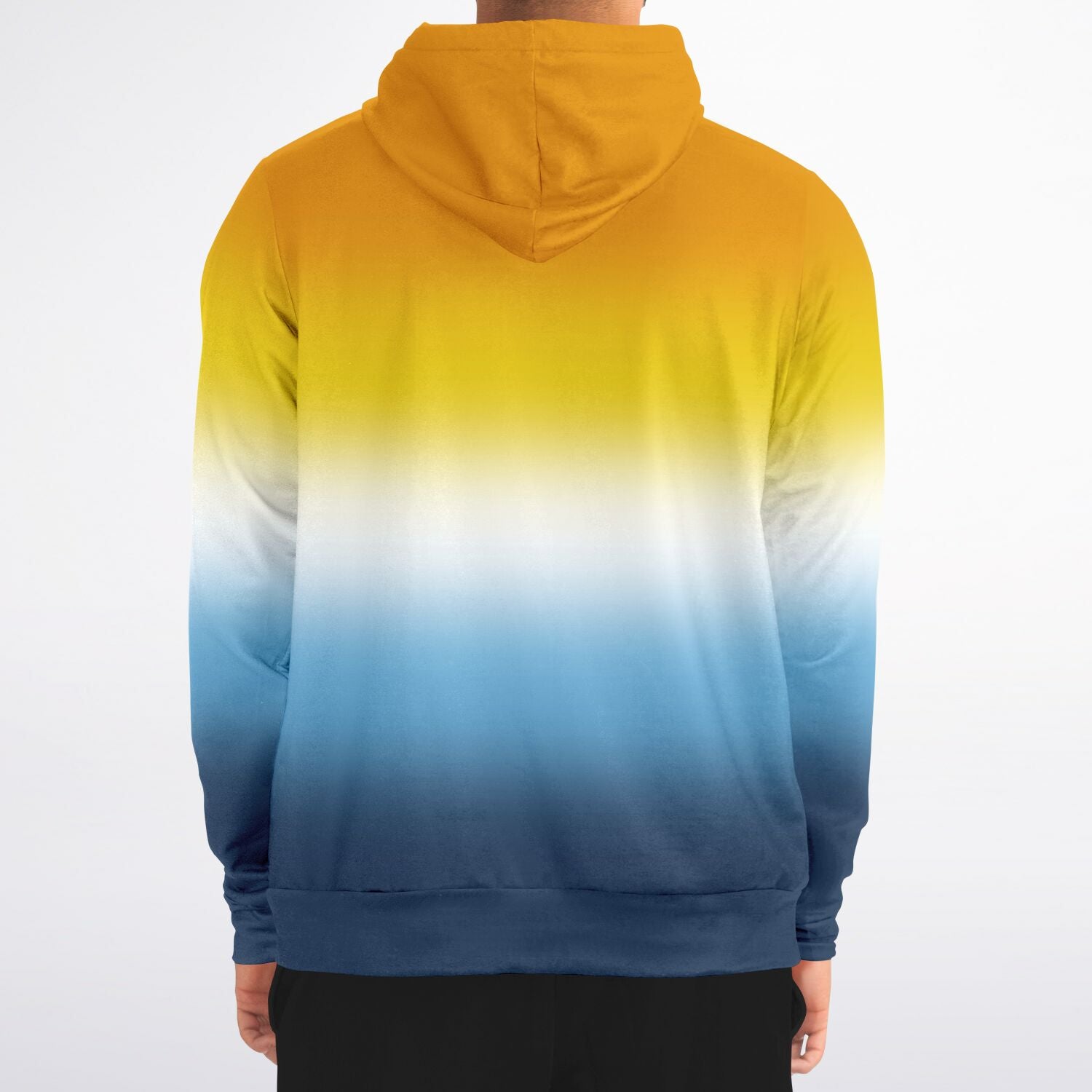 Aroace Pride Ombre Full-Zip Hoodie