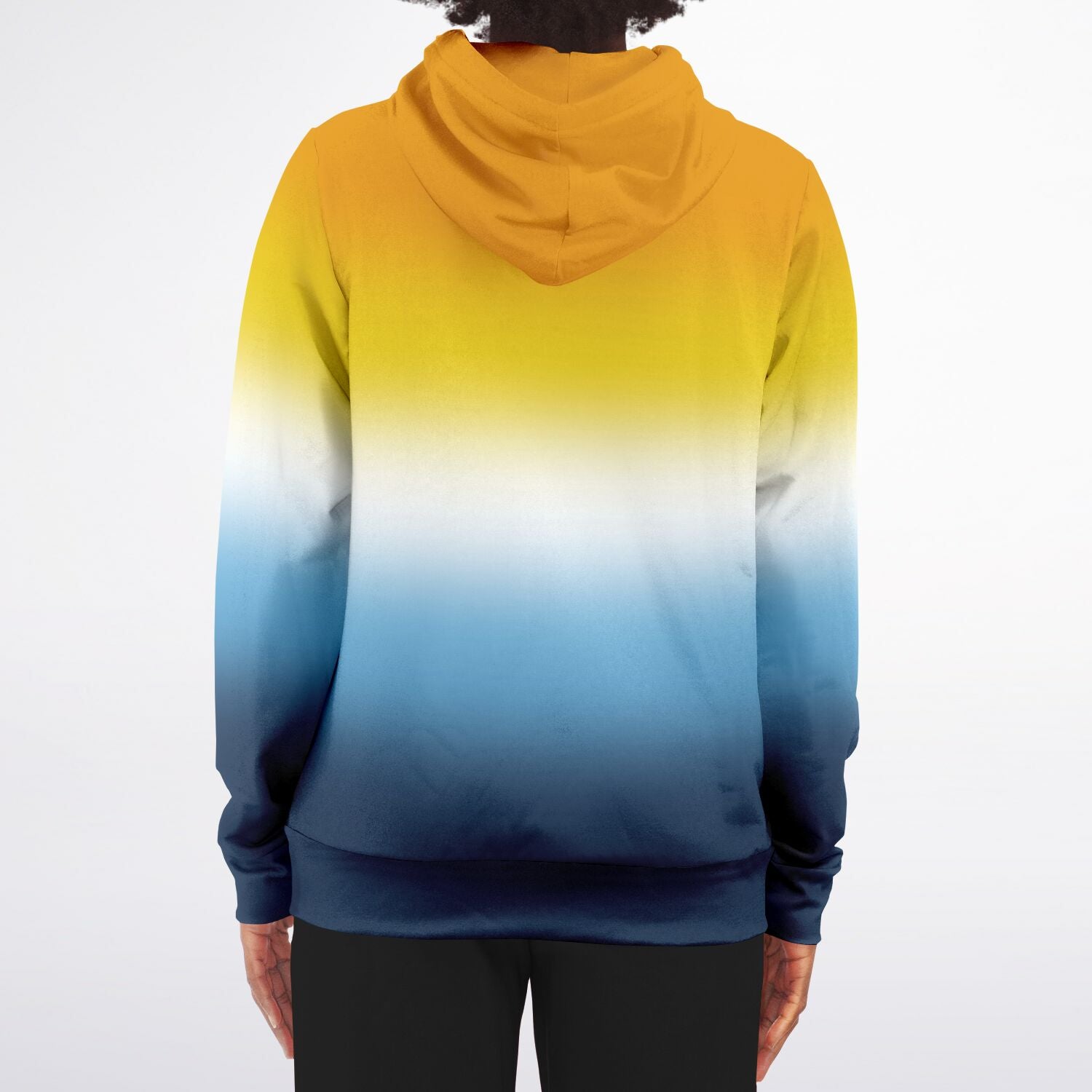 Aroace Pride Ombre Full-Zip Hoodie