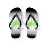 Agender Pride Ombre Flip Flops