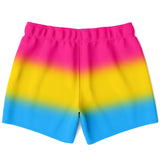 Pansexual Pride Ombre Swim Shorts