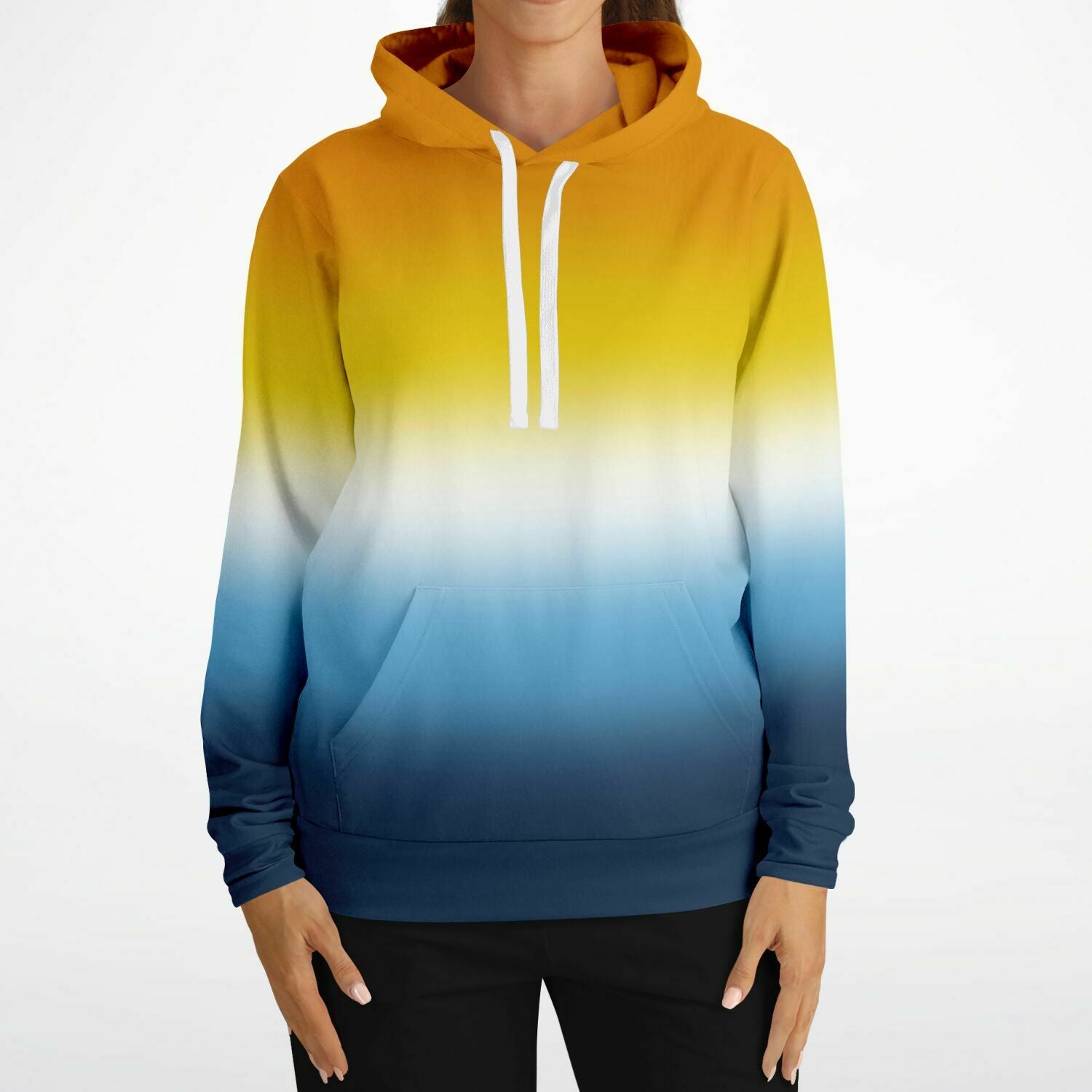 Aroace Pride Ombre Pullover Hoodie