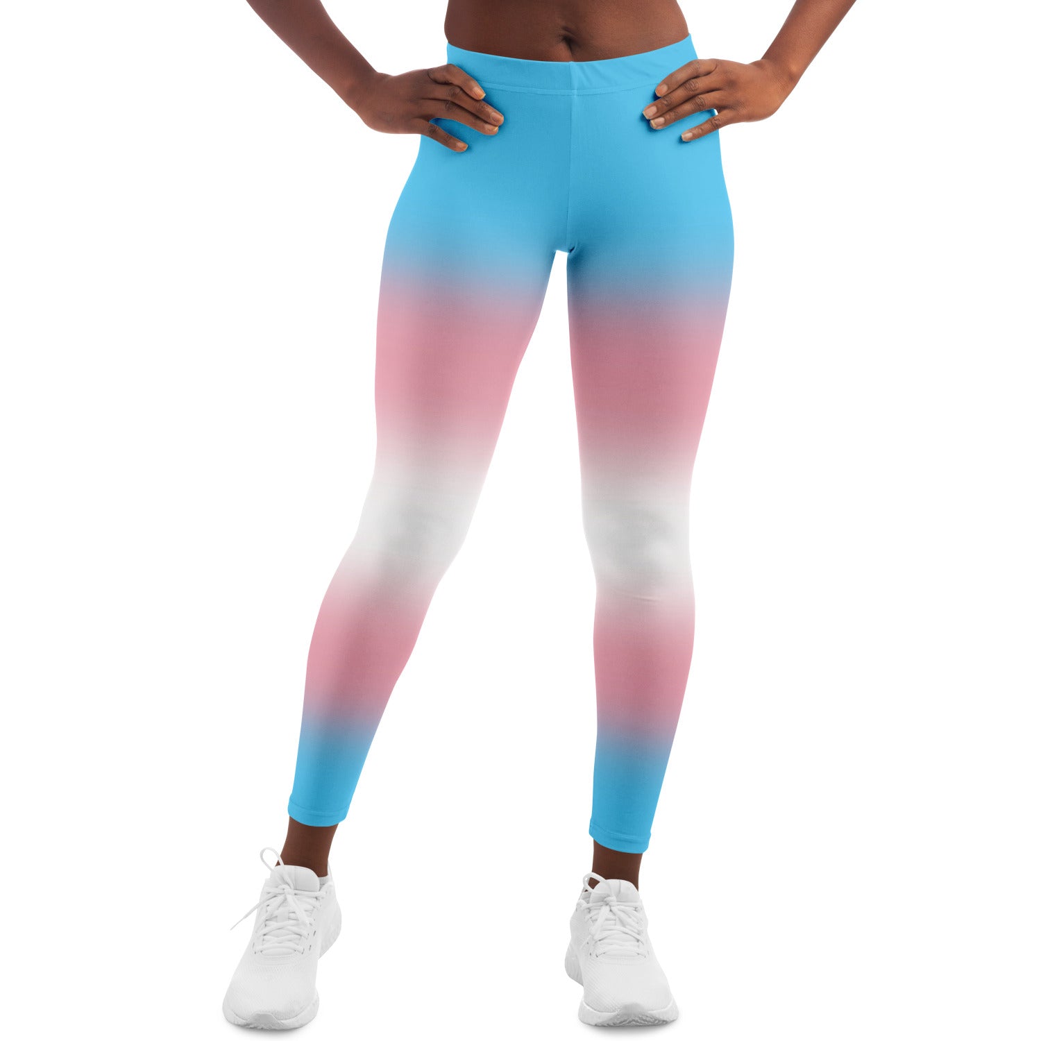 Transgender Pride Ombre Leggings