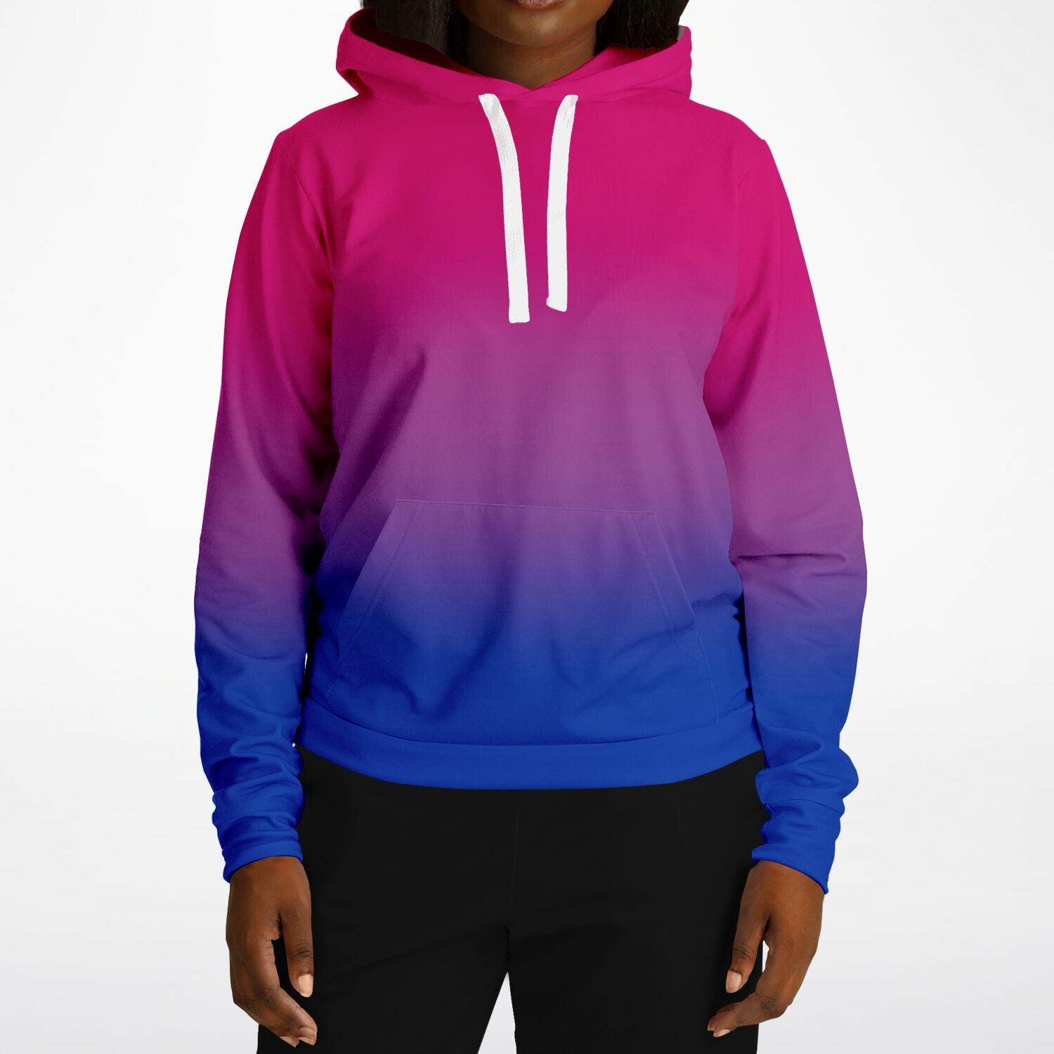 Bisexual Pride Ombre Pullover Hoodie