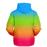 Panromantic Pride Ombre Pullover Hoodie Fashion Hoodie - AOP PRIDE MODE