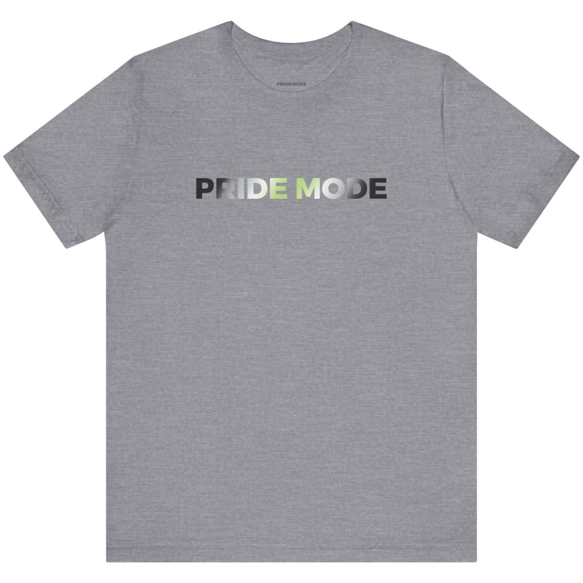 Agender Pride Mode Ombre Logo Tee