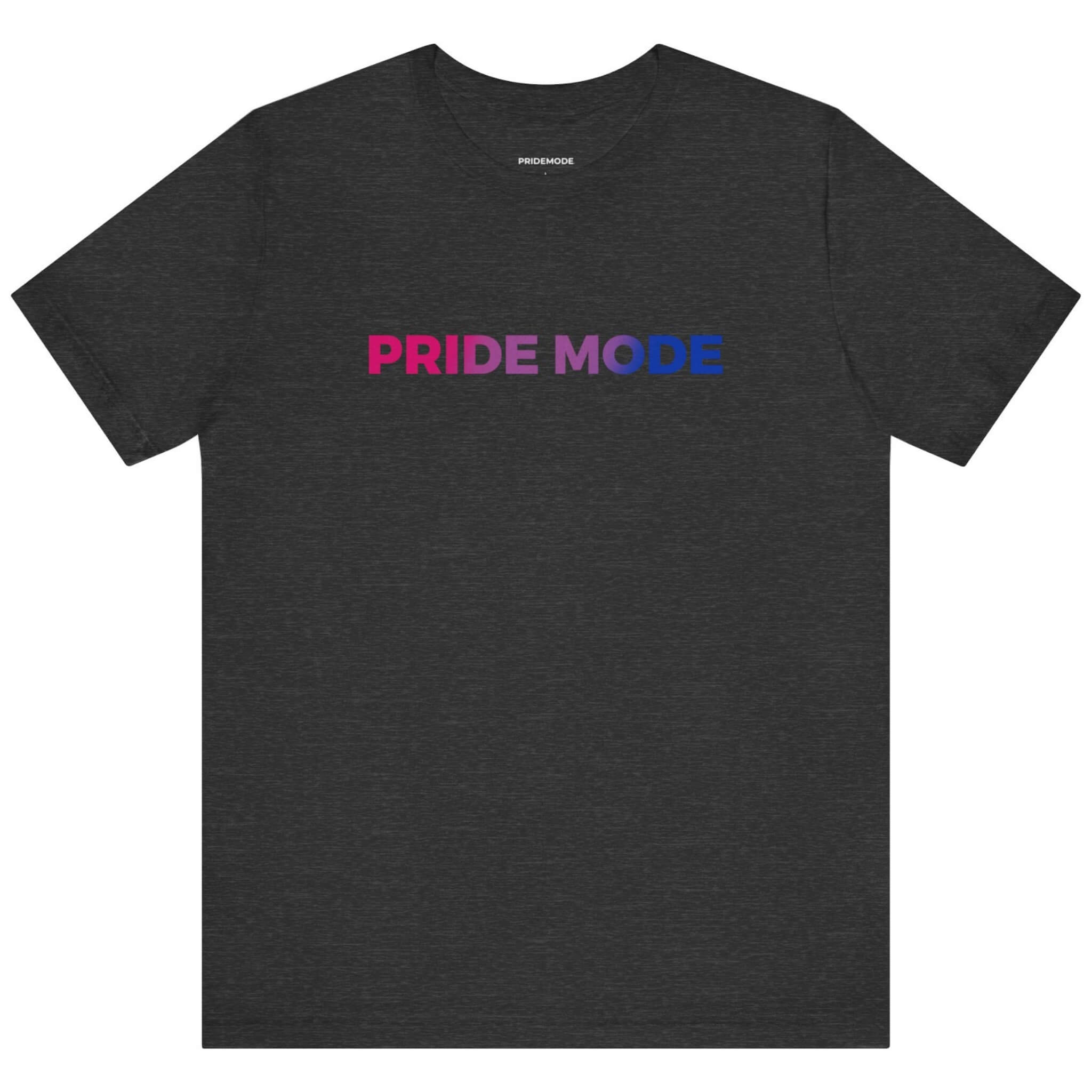 Bisexual Pride Mode Ombre Logo Tee