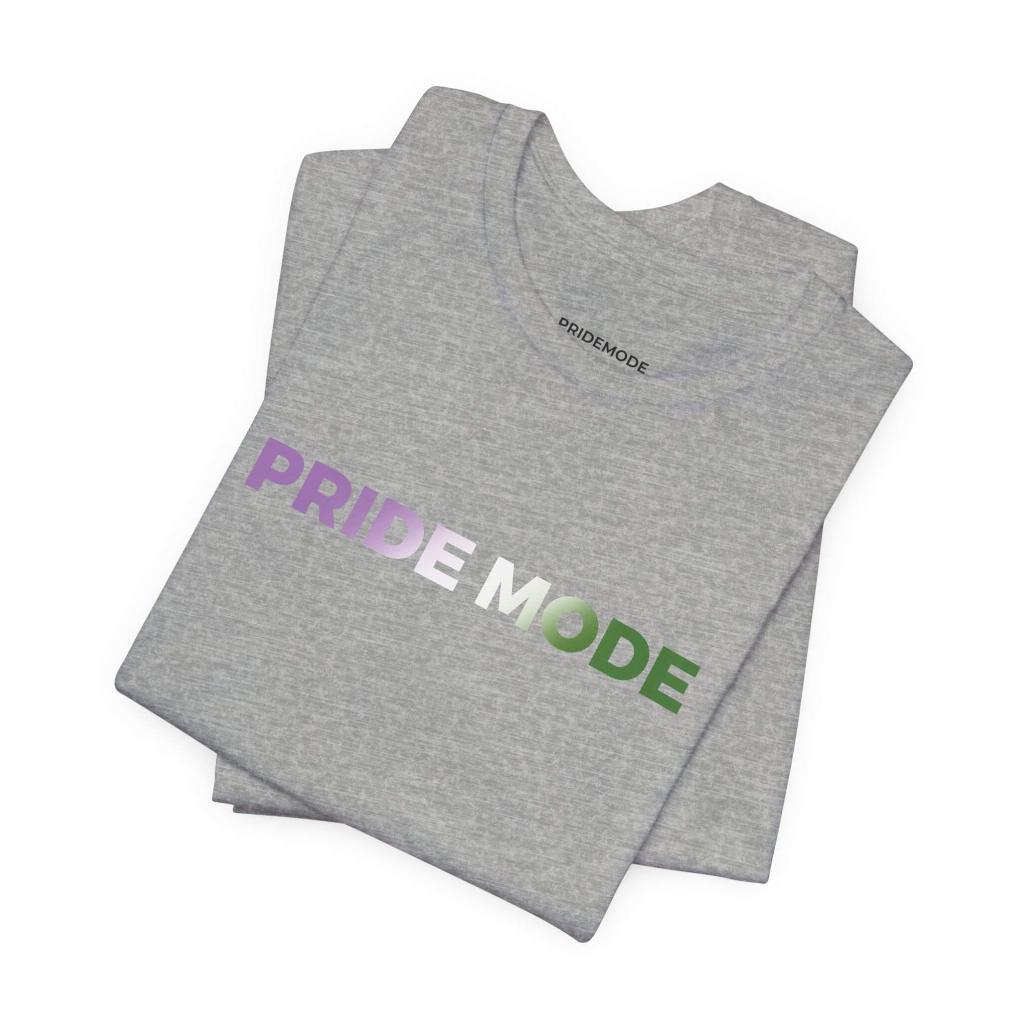 Genderqueer Pride Mode Ombre Logo Tee