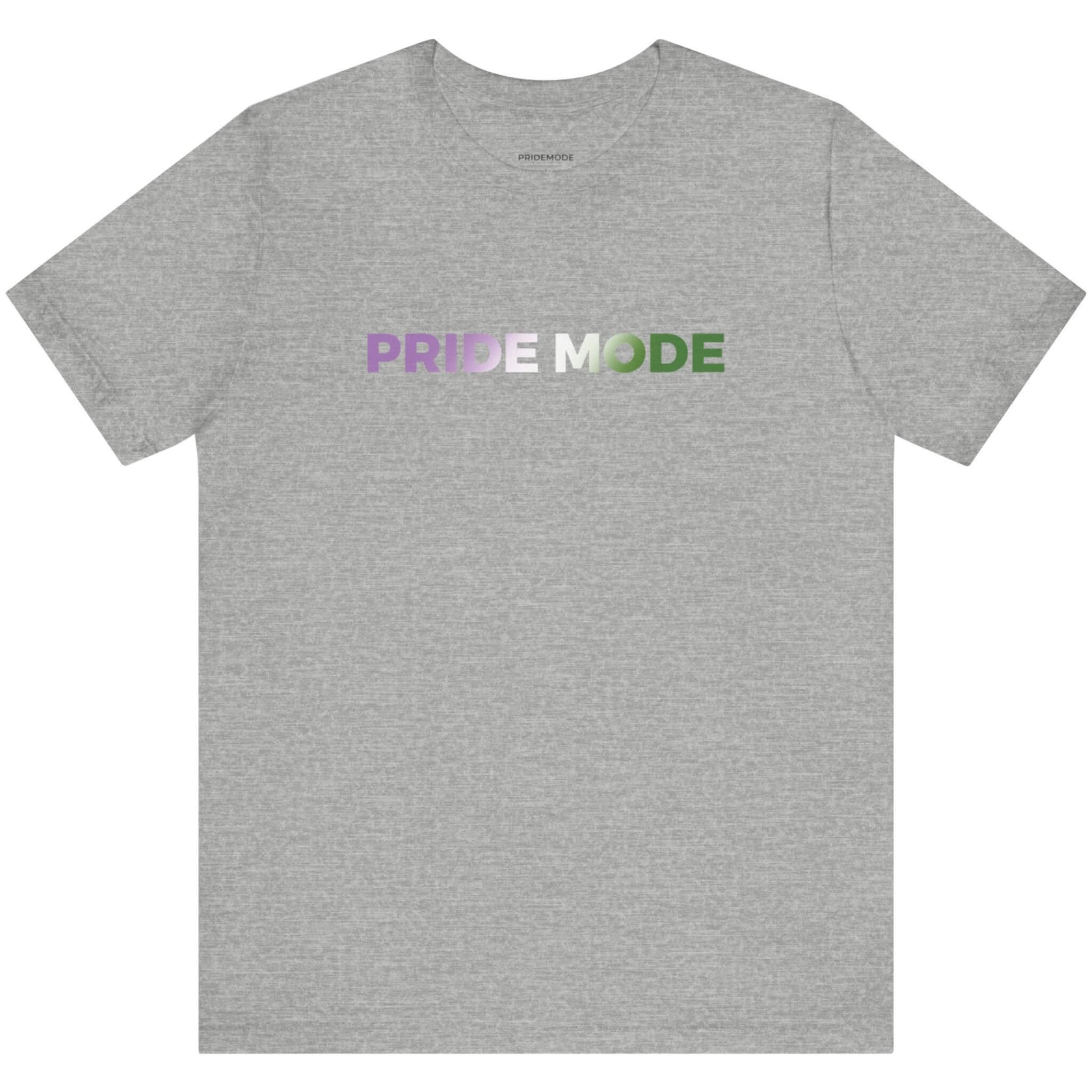 Genderqueer Pride Mode Ombre Logo Tee