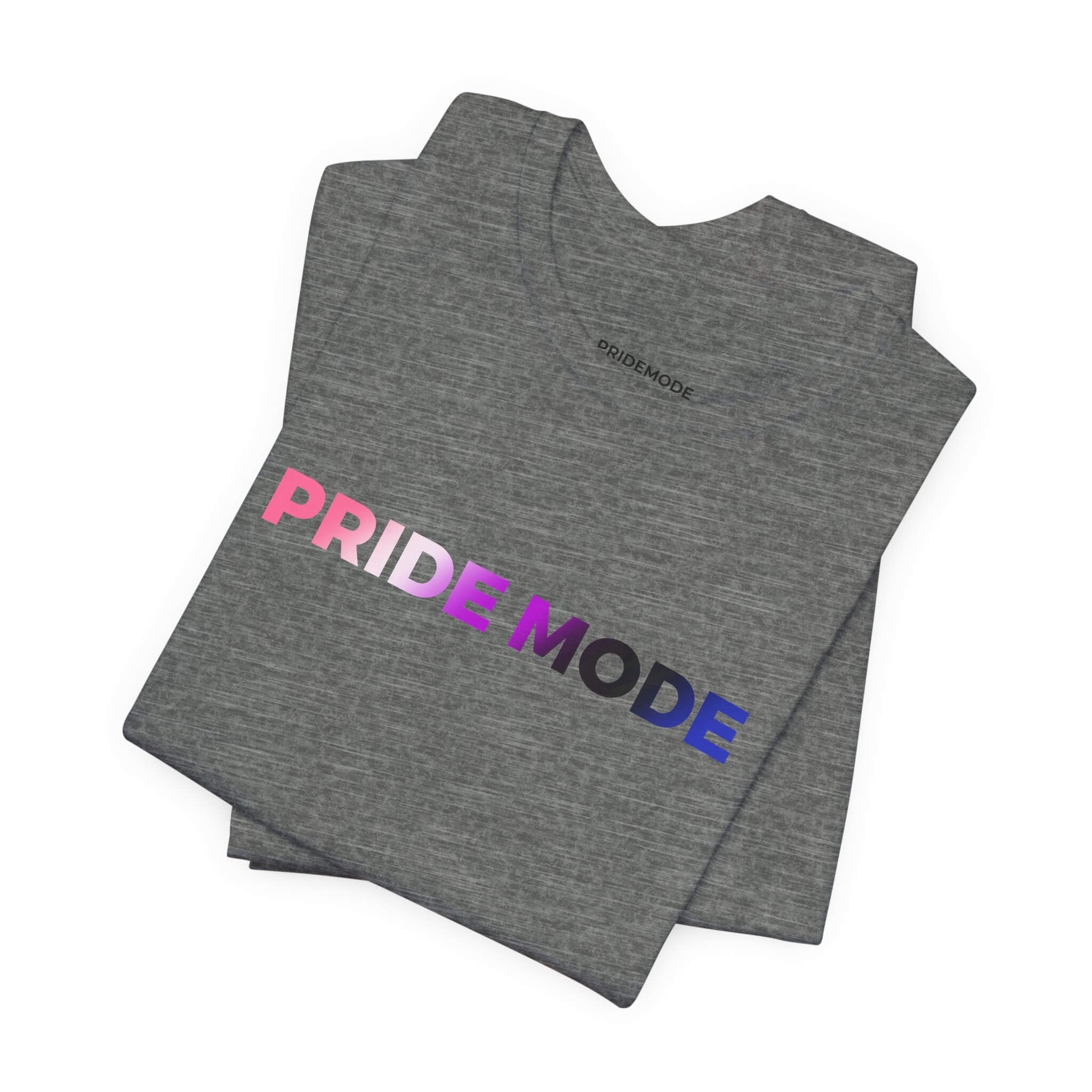 Genderfluid Pride Mode Ombre Logo Tee