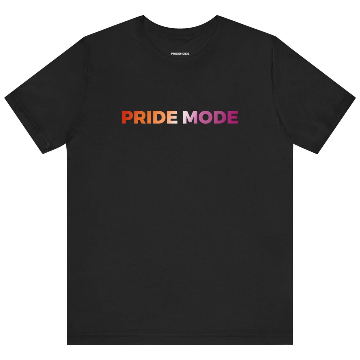 Lesbian Pride Mode Ombre Logo Tee