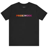 Lesbian Pride Mode Ombre Logo Tee